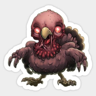 Zombie Turkey - Tommy Sticker